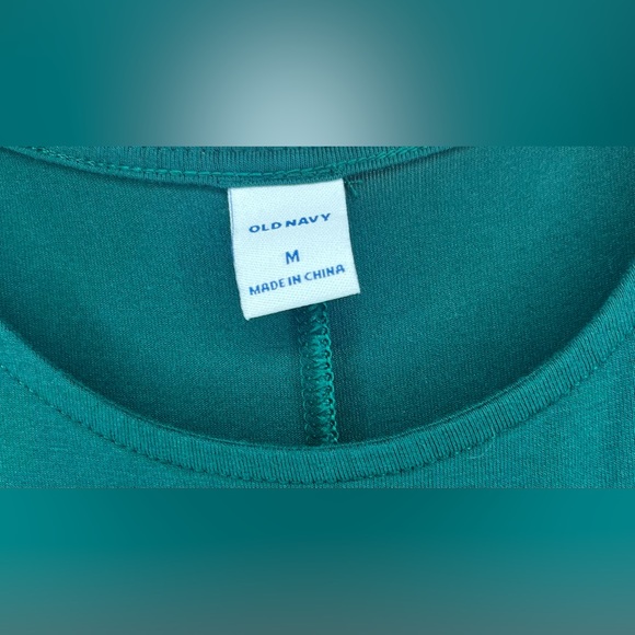 Old Navy Victorian green swing dress Size Medium Never worn - Picture 3 of 4